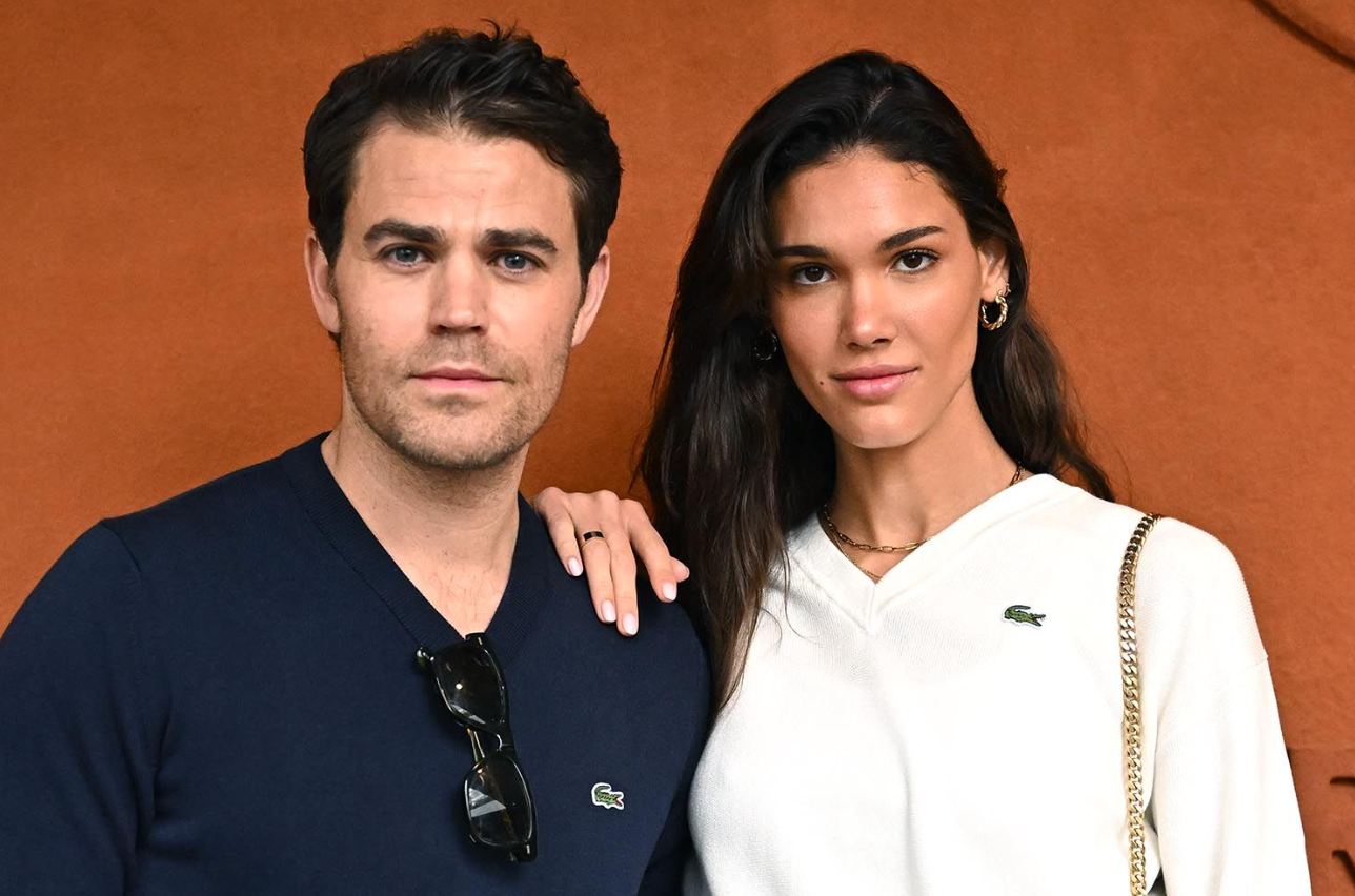 Paul Wesley and Natalie Kuckenburg